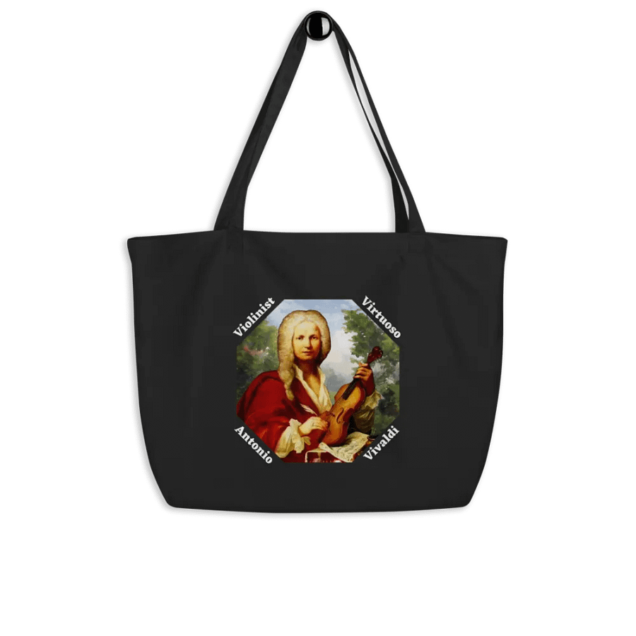 Antonio Vivaldi - Violinist Virtuoso | Tote Bag product image (4)