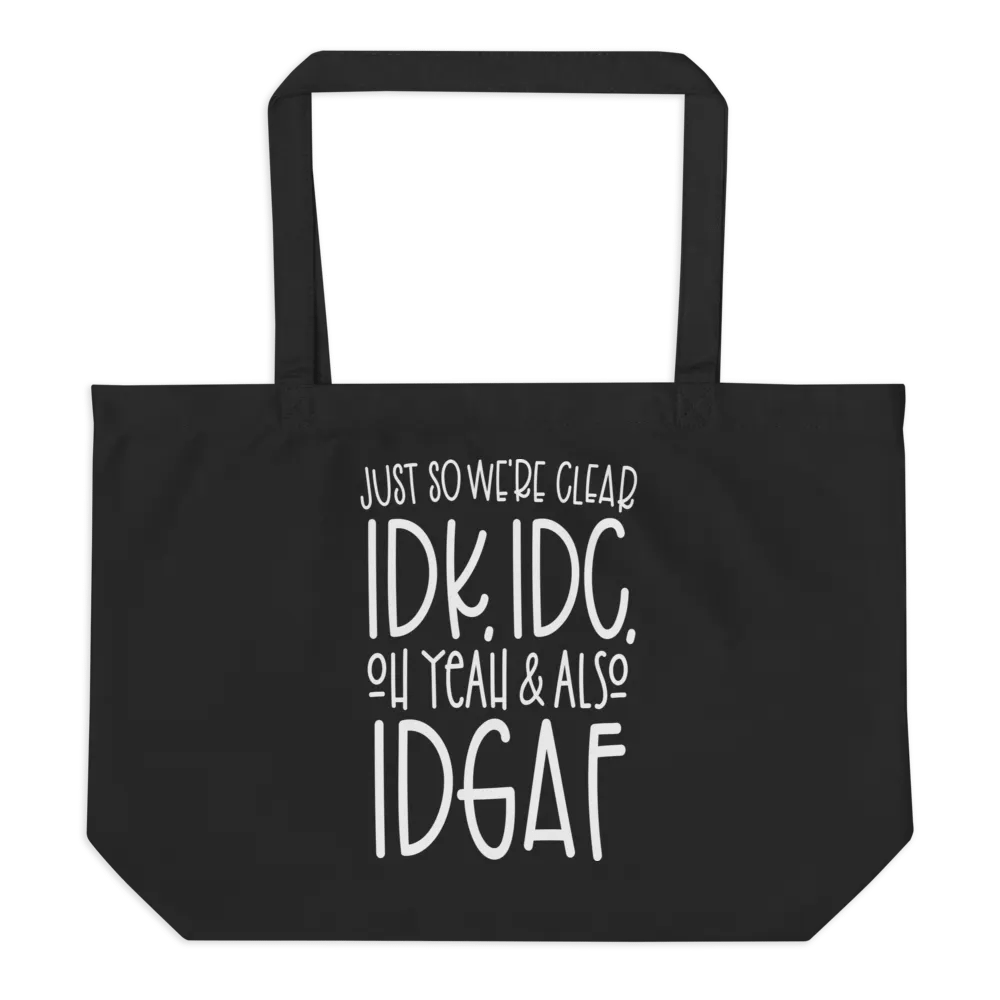Just So We're Clear Bag product image (6)