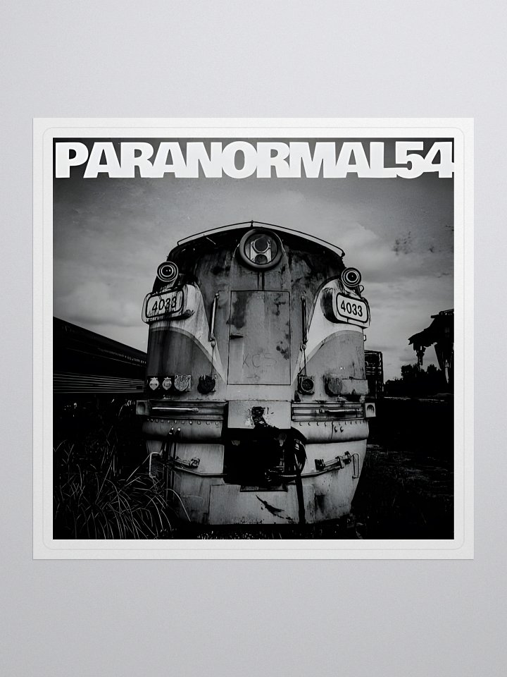Gold Coast Railroad Museum Paranormal Investigation KISS Cut Sticker product image (1)