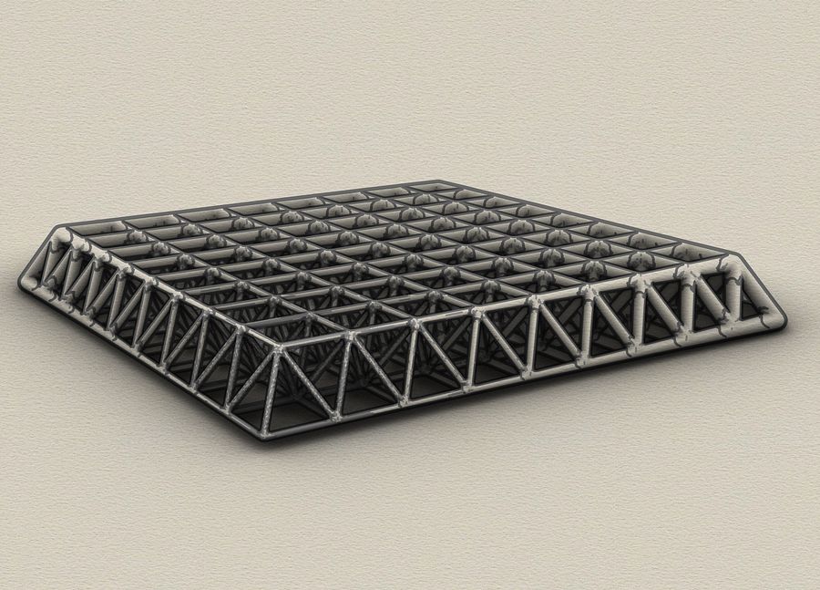 Lattice Structure Parametric Design Grasshopper Rhino Files Download product image (1)