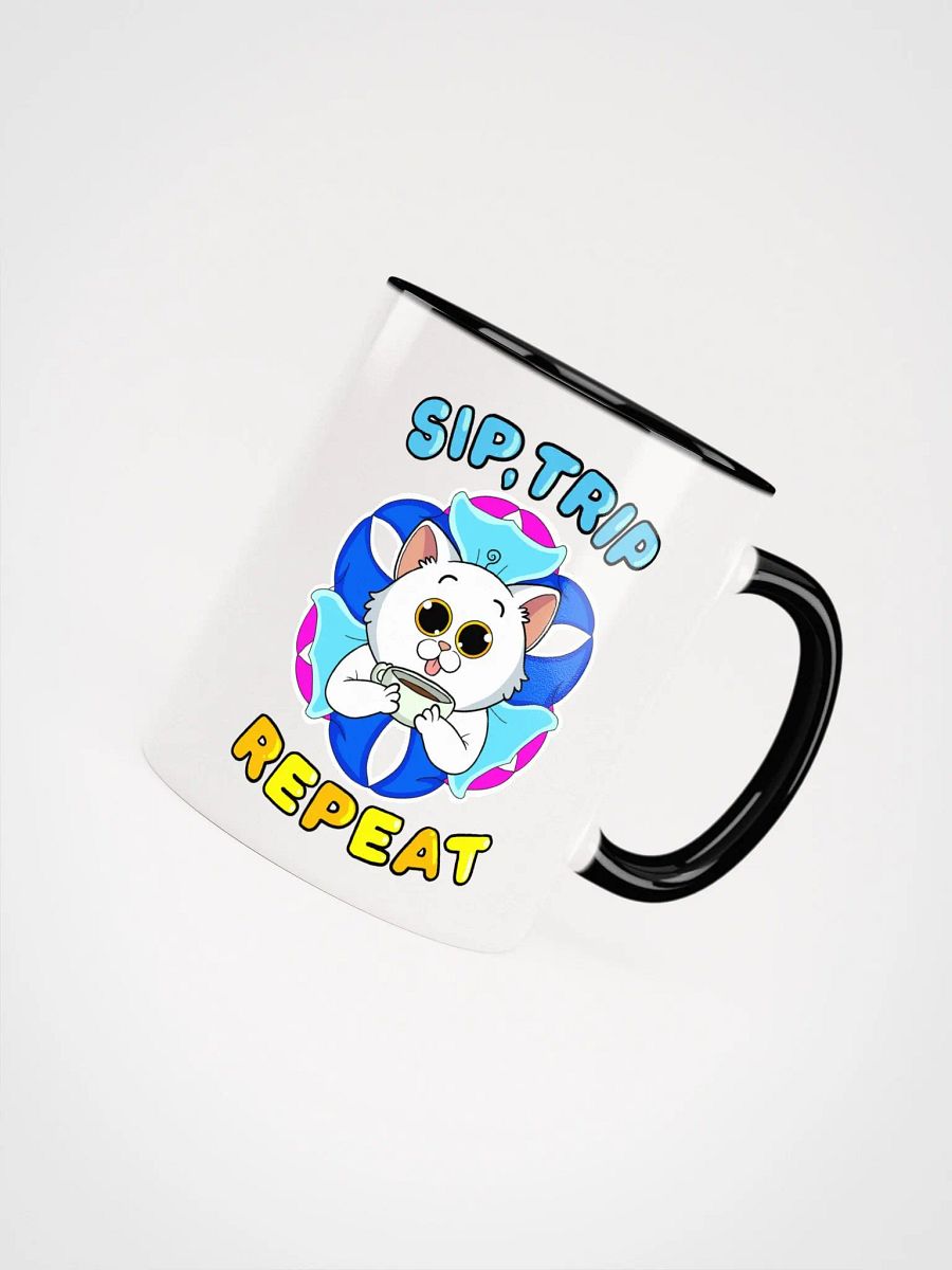 Sip, Trip, Repeat - Mug with Color Inside product image (5)