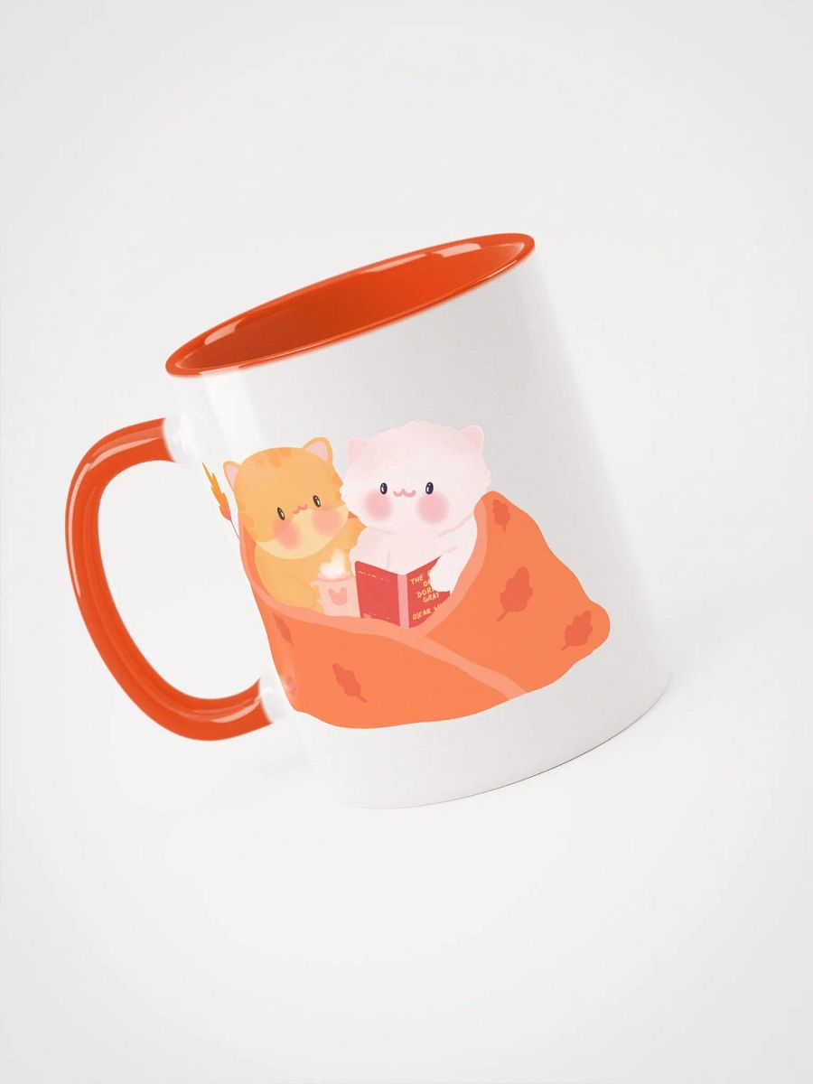 Cozy Orange & White Cats Ceramic Mug product image (3)