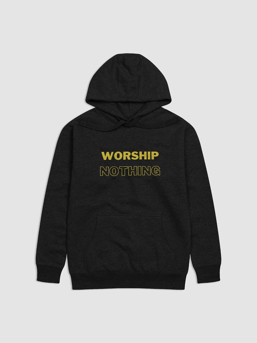 worship nothing hoodie product image (2)