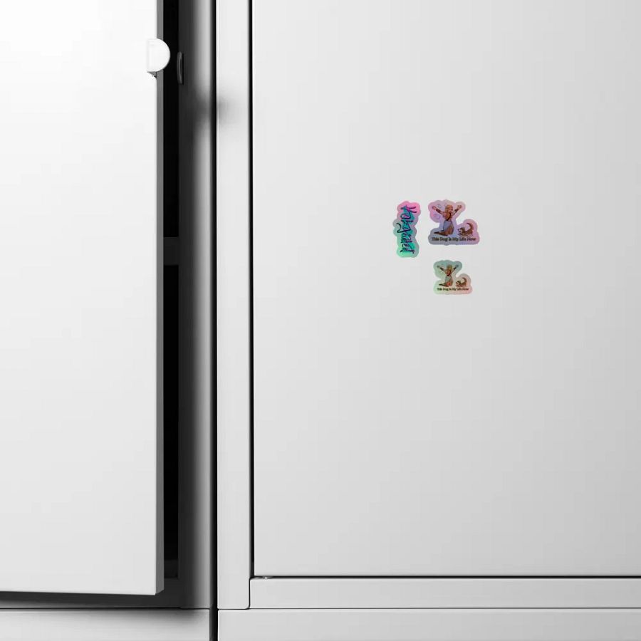 Cursed Edition - This Dog Is My Life Now - Holo Sticker Sheet product image (4)