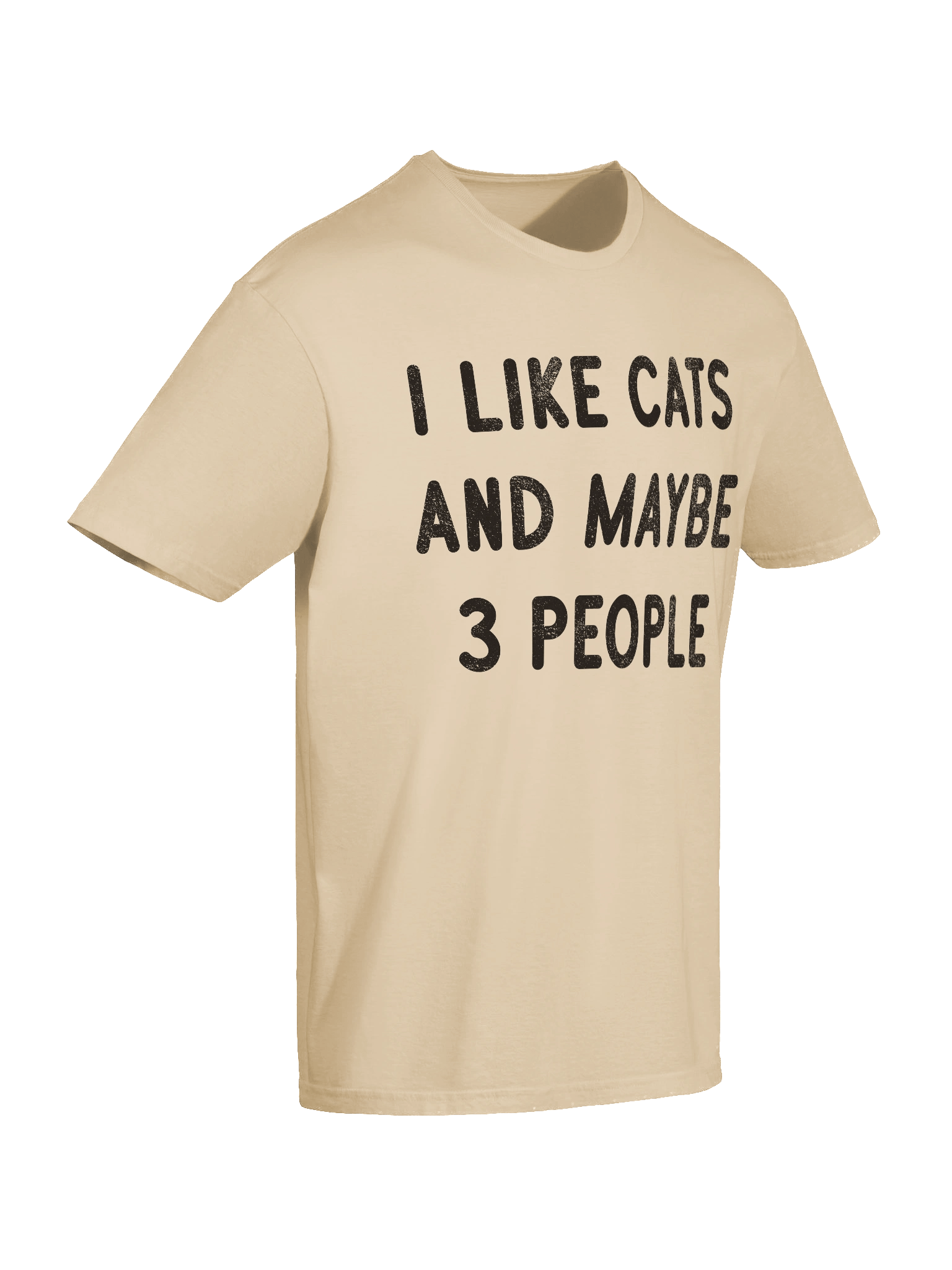 I Like Cats 3 People T-Shirt product image (58)