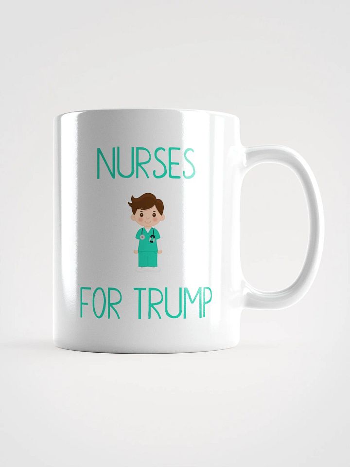 Nurses For Trump (M) Mug product image (3)