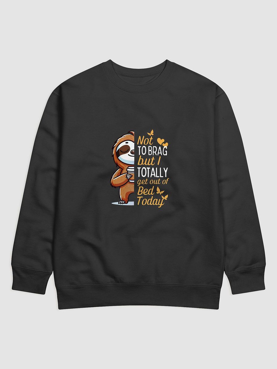 Cheerful Sloth Premium Sweatshirt product image (1)