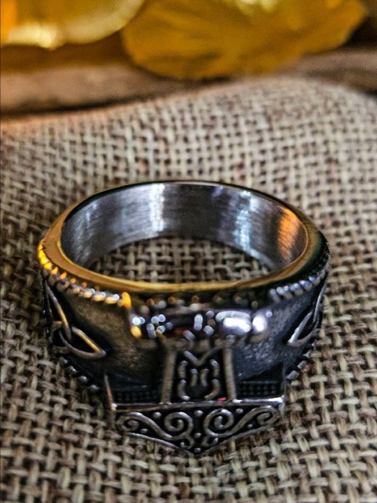 The Armored Kingdom Thor’s Hammer Godforge Ring product image (6)