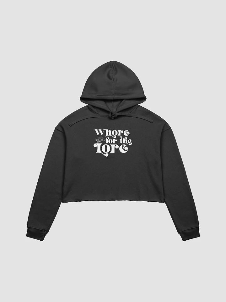 Whore for the Lore Crop Hoodie product image (5)