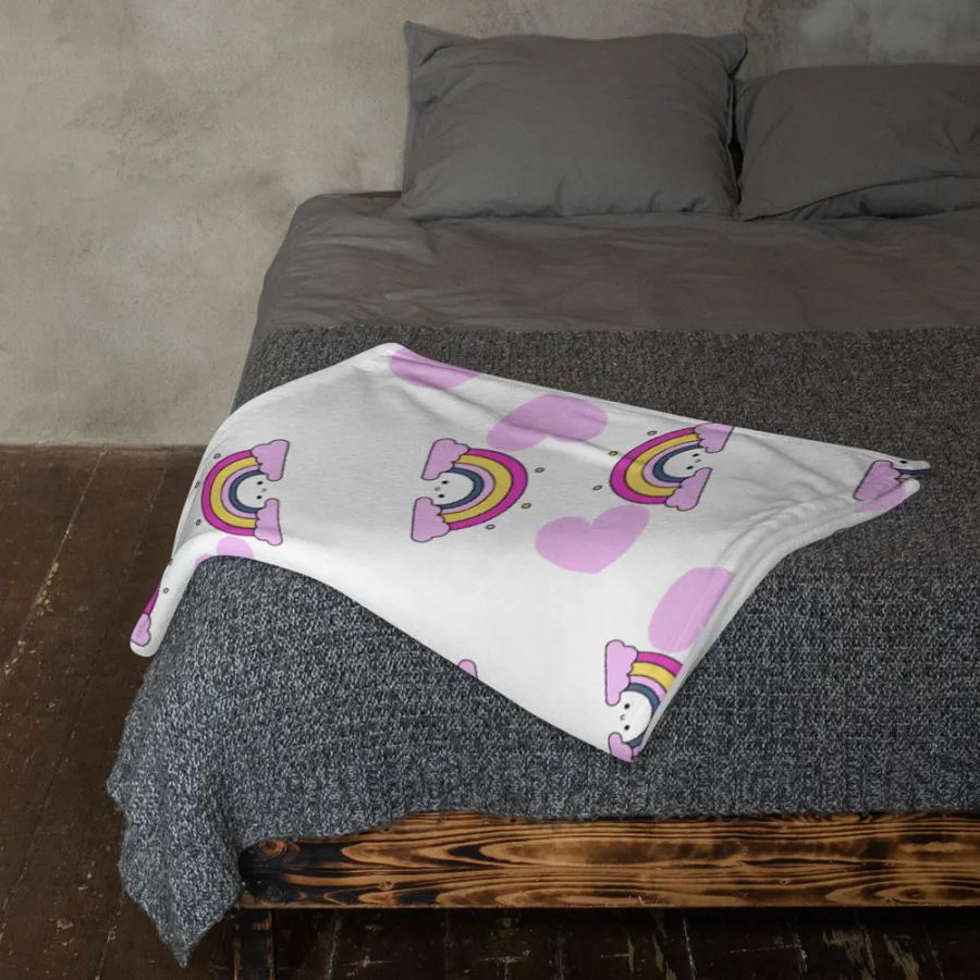 Sweetheart Rainbow Snuggle Blanket product image (11)