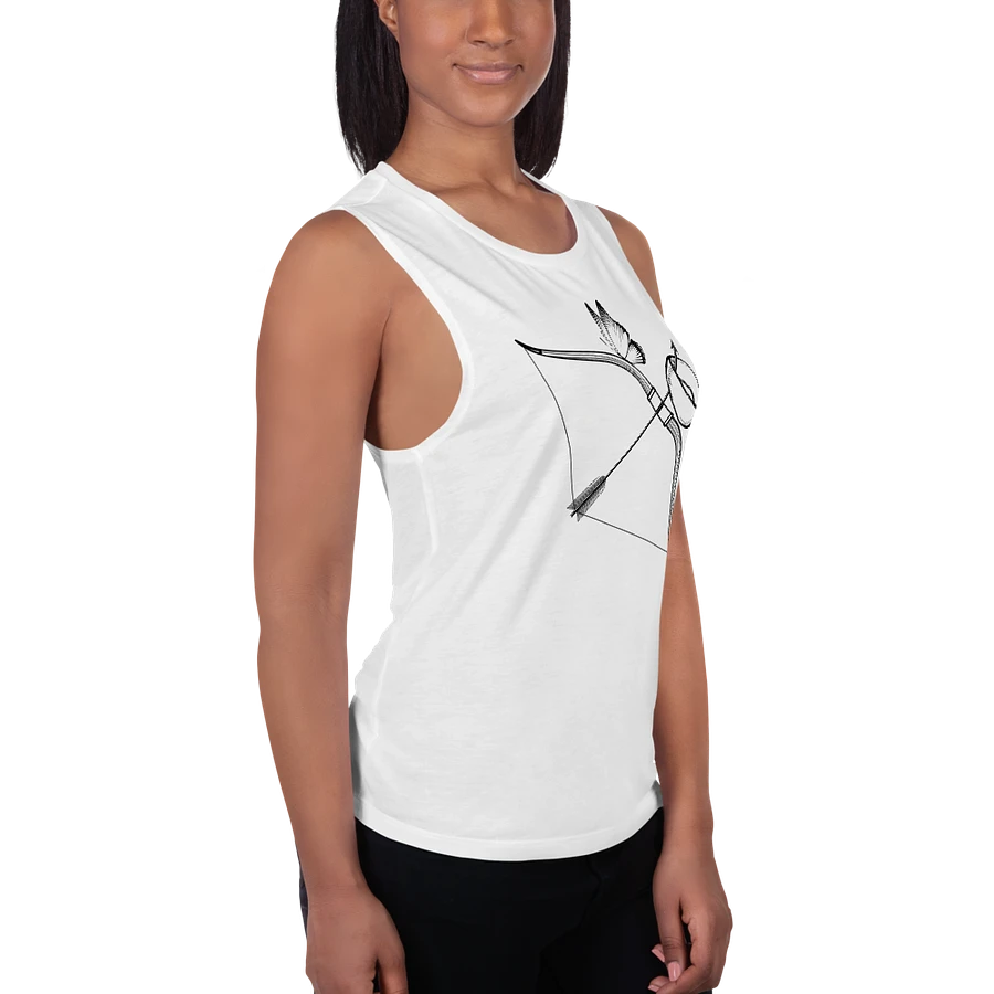 Bow, Arrow, Cuff & Butterfly Flowy Muscle Tank product image (19)