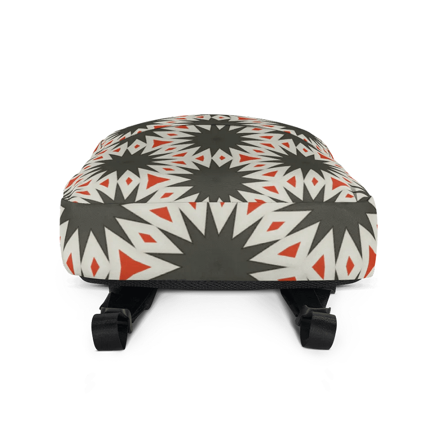 Star Pattern Orange White product image (5)