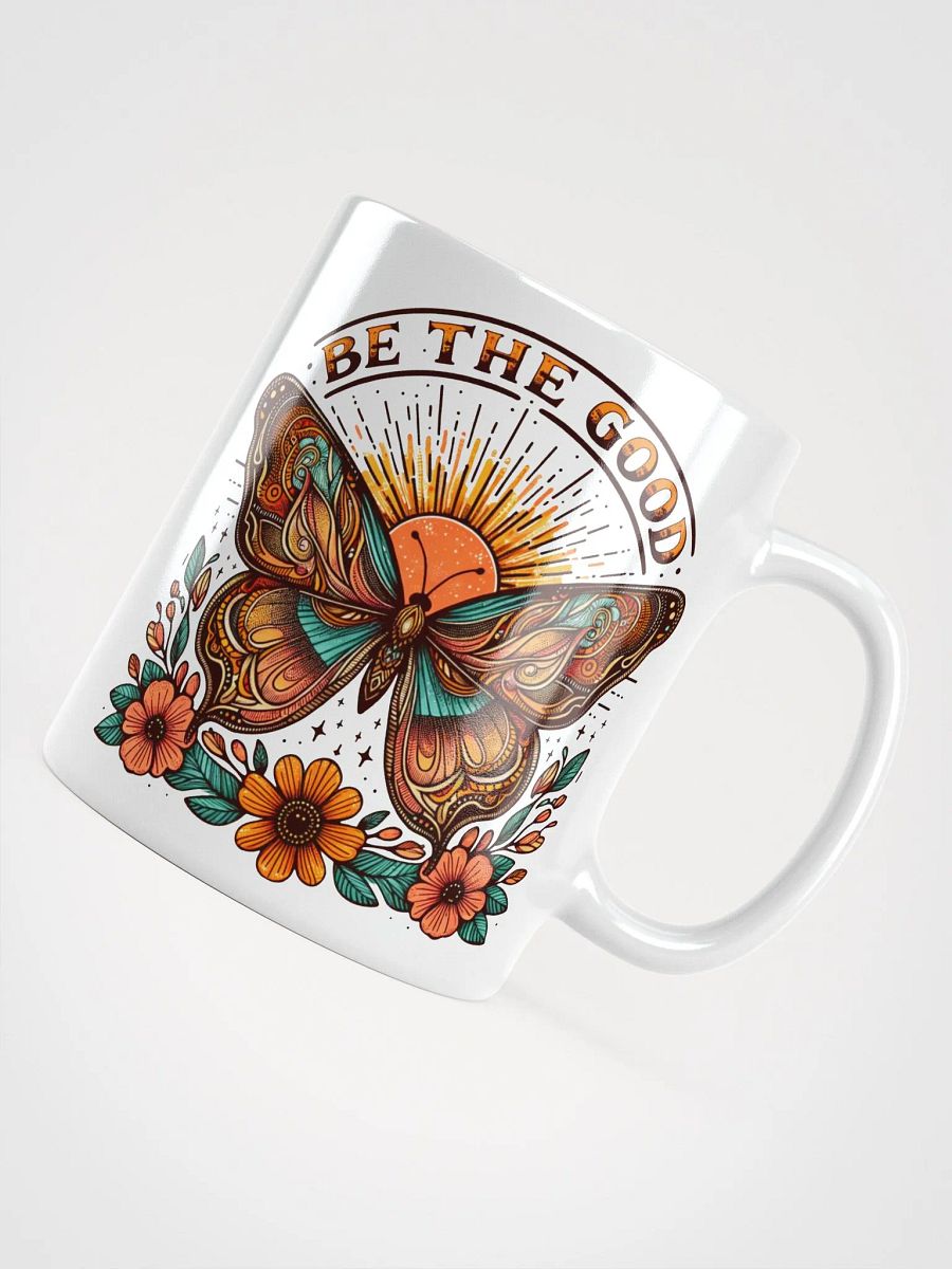 Good Vibes Butterfly Mug product image (6)
