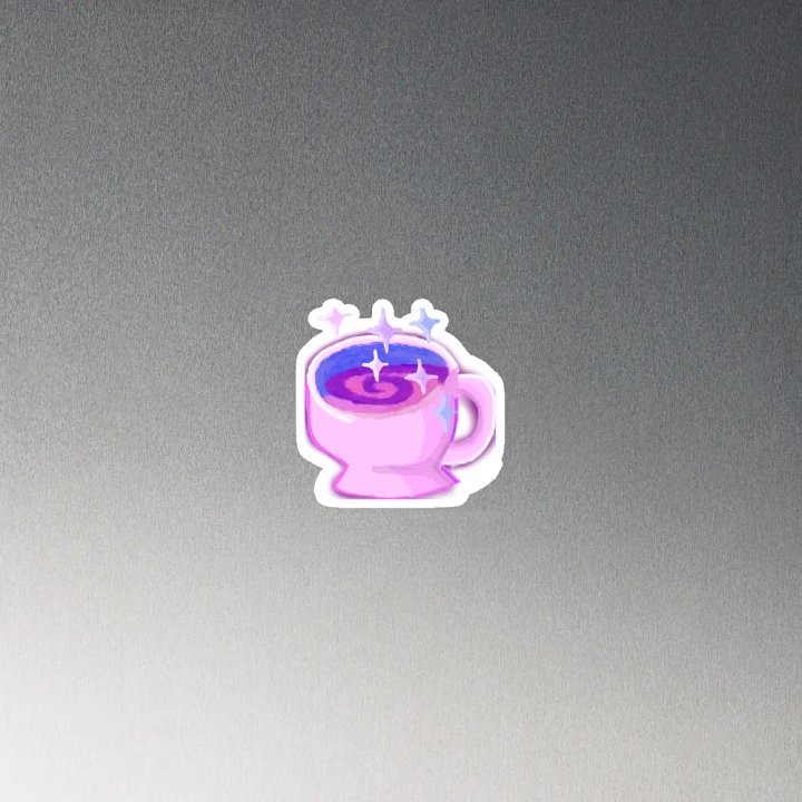 Magical Coffee Harbingerofbeth Magnet designed by Altogirl2019 product image (4)