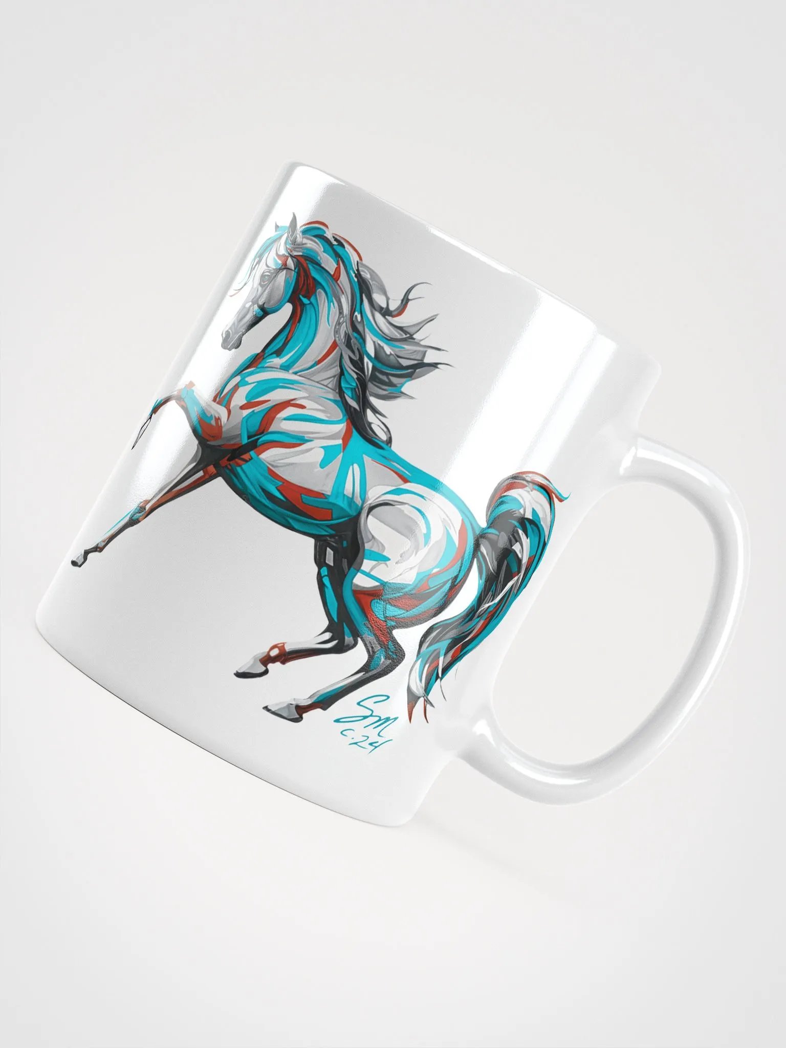 Dancing Arabian White Mug product image (4)