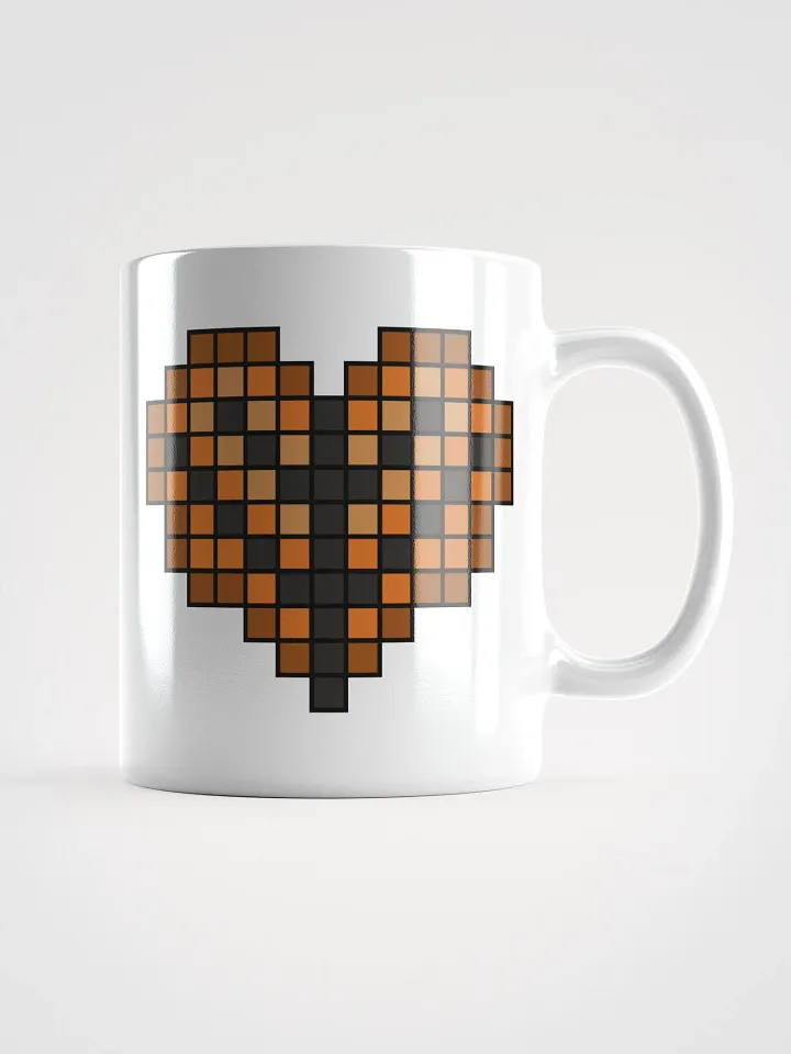 Fall Heart White Glossy Mug product image (2)