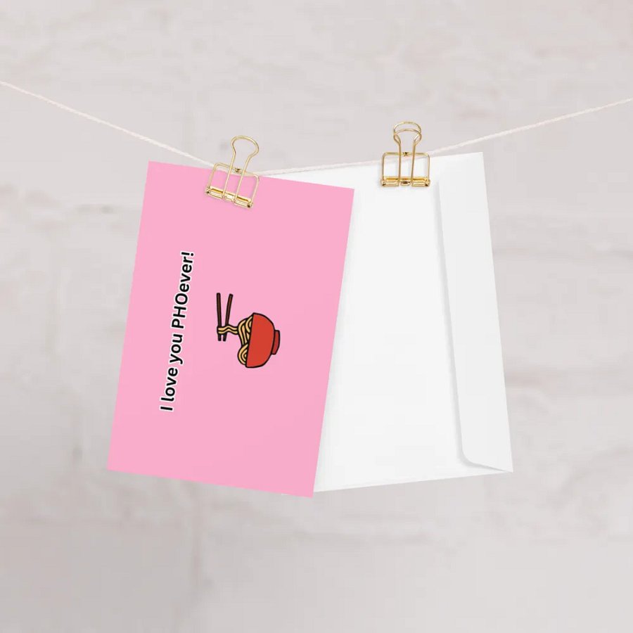 I love you PHOever! Card product image (12)