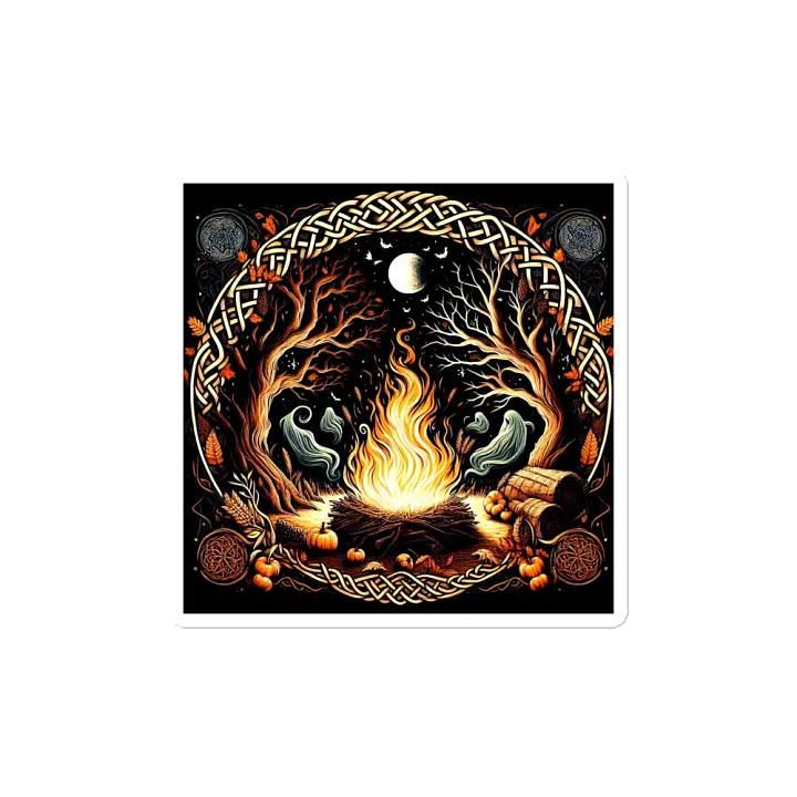 Samhain / Halloween 'Spirits' Die Cut, Slimline, Fade Proof Magnets product image (1)