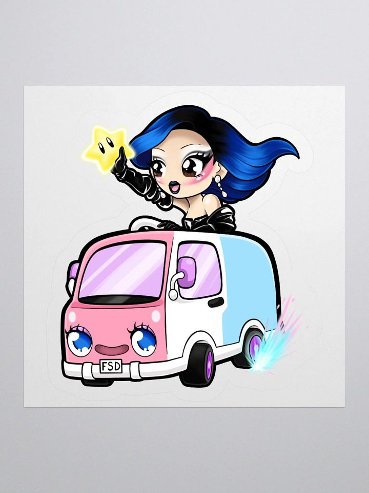 "Here comes the Charavan!" Sticker product image (2)