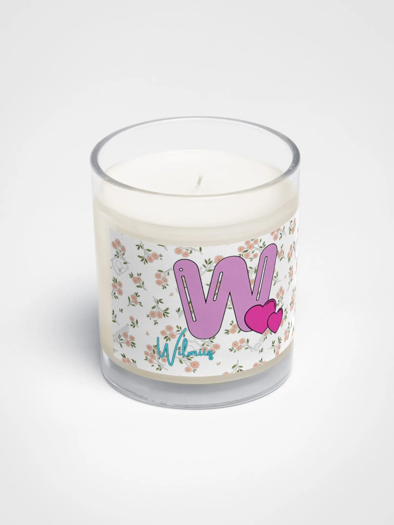 W candle flowers product image (1)