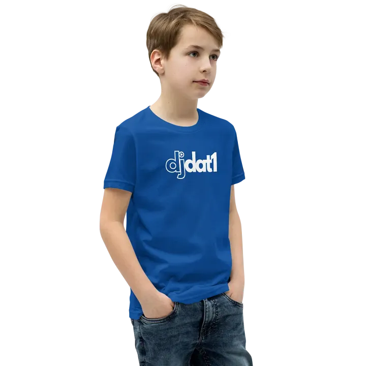 [DJDAT1] Youth T-Shirt (white logo) product image (30)