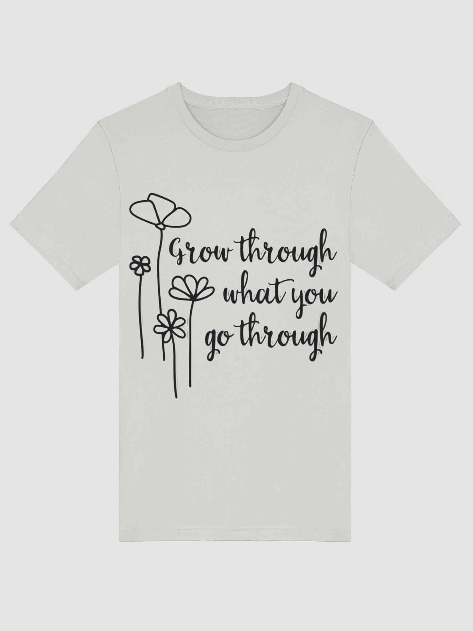 Grow Through What You Go Through T-Shirt- Light product image (34)