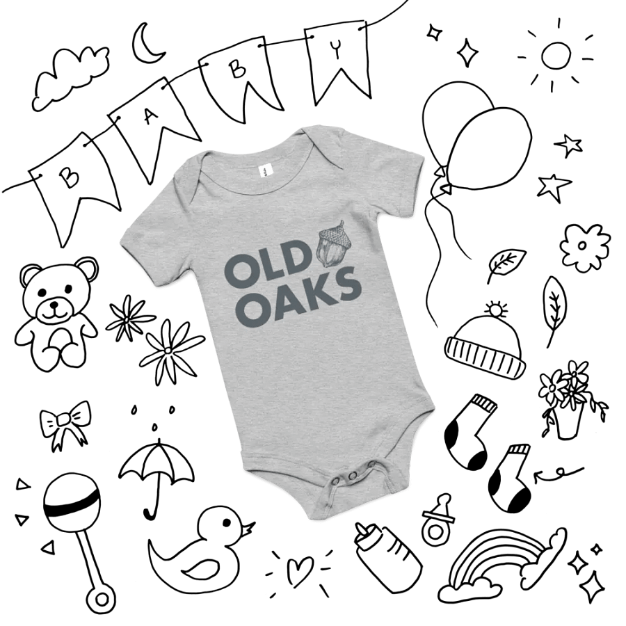 Old Oaks Baby Short Sleeve One Piece product image (12)