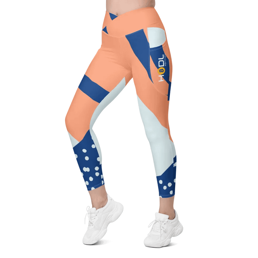 Geometric Bliss Crossover Leggings product image (5)