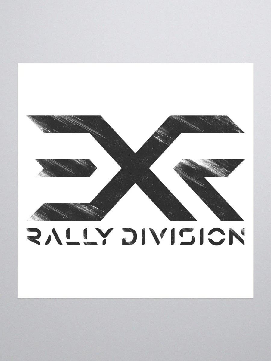 EXR RALLY DIVISION Logo Sticker product image (1)