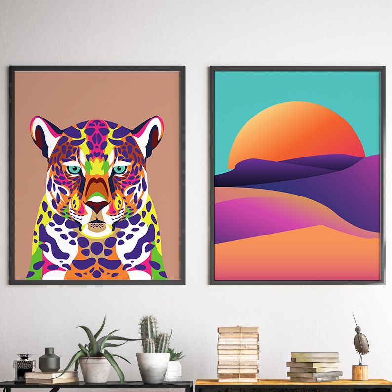 Eclectic Cactus Gallery Wall Set of 9 DIGITAL Prints product image (8)