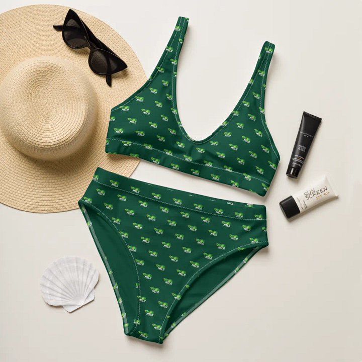 MSLA Green High Waisted Bikini product image (1)