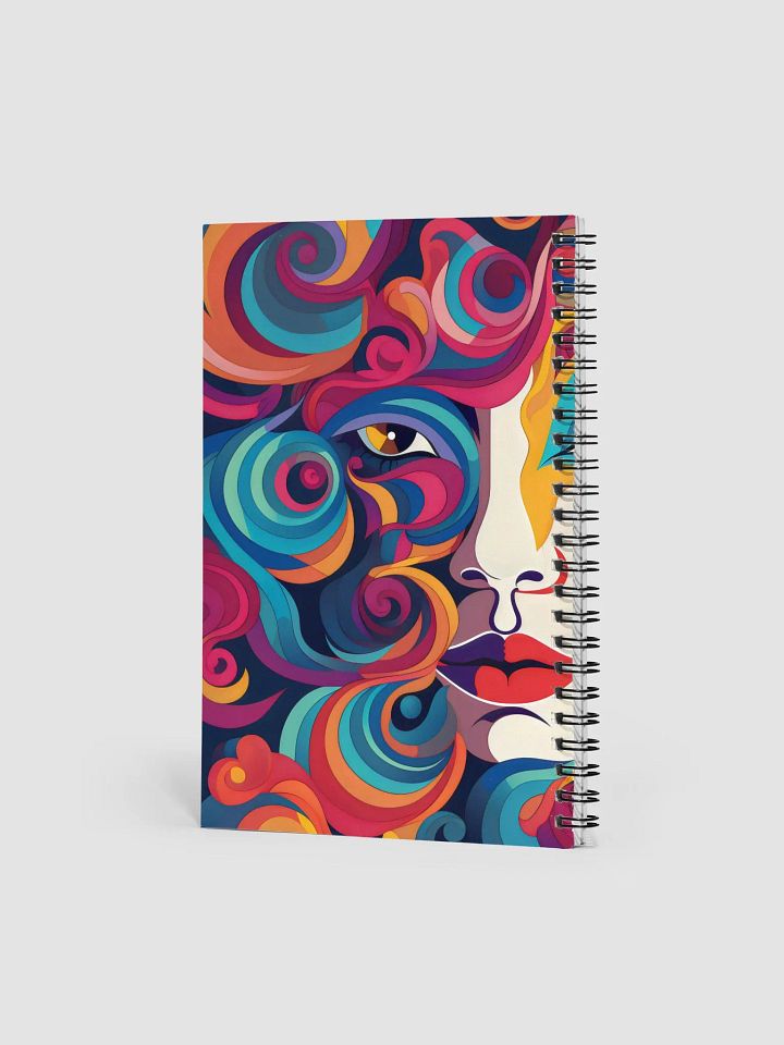 Mystical Swirls Spiral Notebook product image (2)