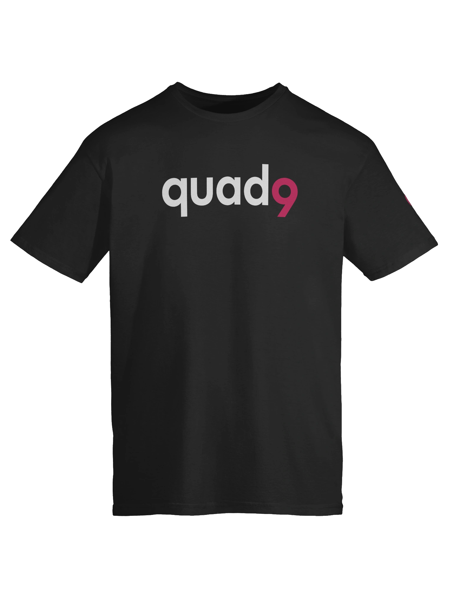 Quad9 White Logo T-Shirt product image (9)