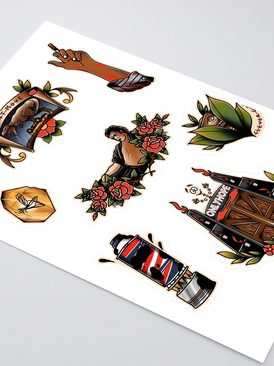 Jurassic Flash - Sticker Sheet product image (2)
