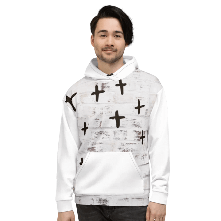 I see jesus sitted on the thrown Unisex Hoodie product image (1)
