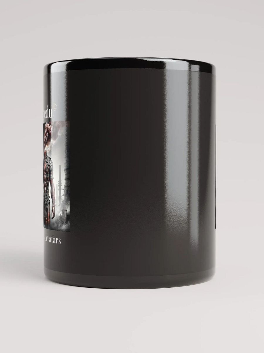 Supernal Shedu | Black Glossy Mug product image (6)