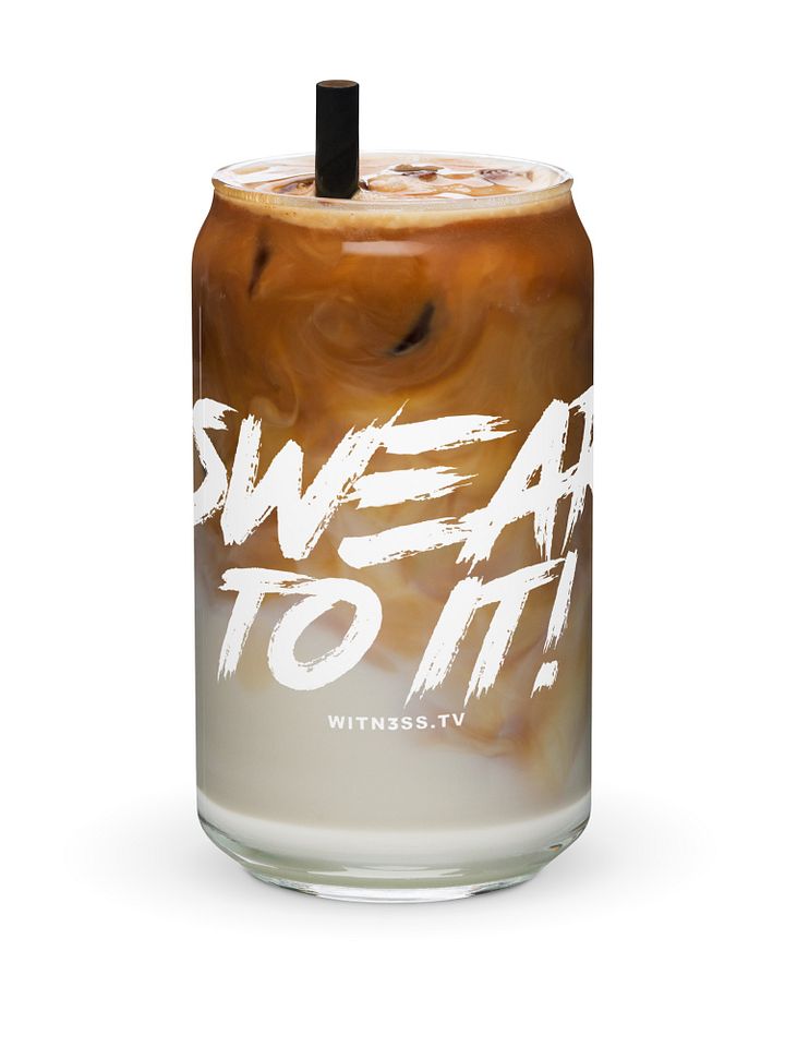 "Swear to it!" Can Shaped Glass product image (1)