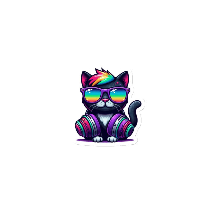 Cool Cat magnet product image (1)