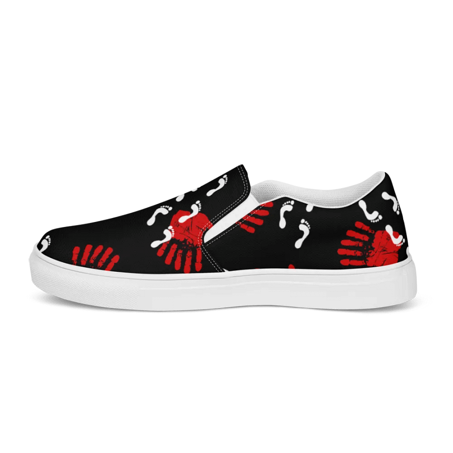 mens ghost print slip on product image (4)