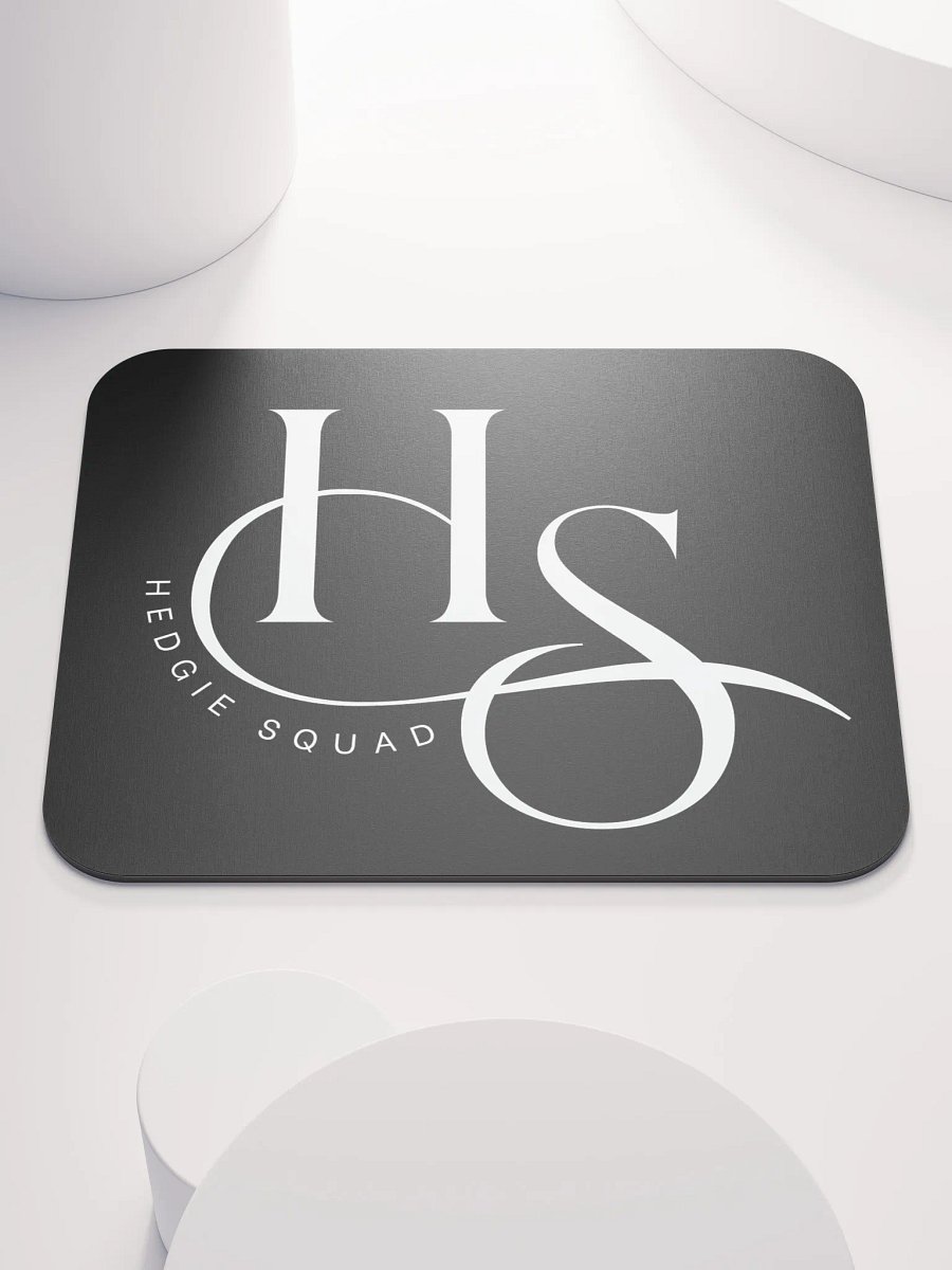 Hedgie Squad black mousepad (8.7″ × 7.1″ // 22cm × 18cm) product image (1)