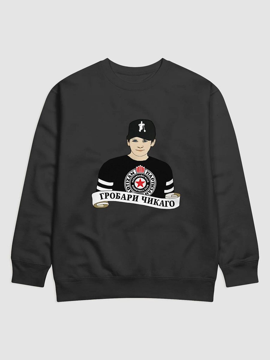 Grobari Čikago KK Partizan Cotton Heritage Premium Sweatshirt product image (1)