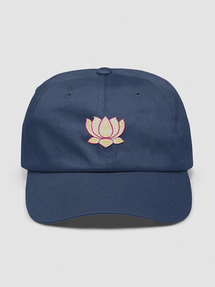 Golden Lotus Dad Hat product image (1)
