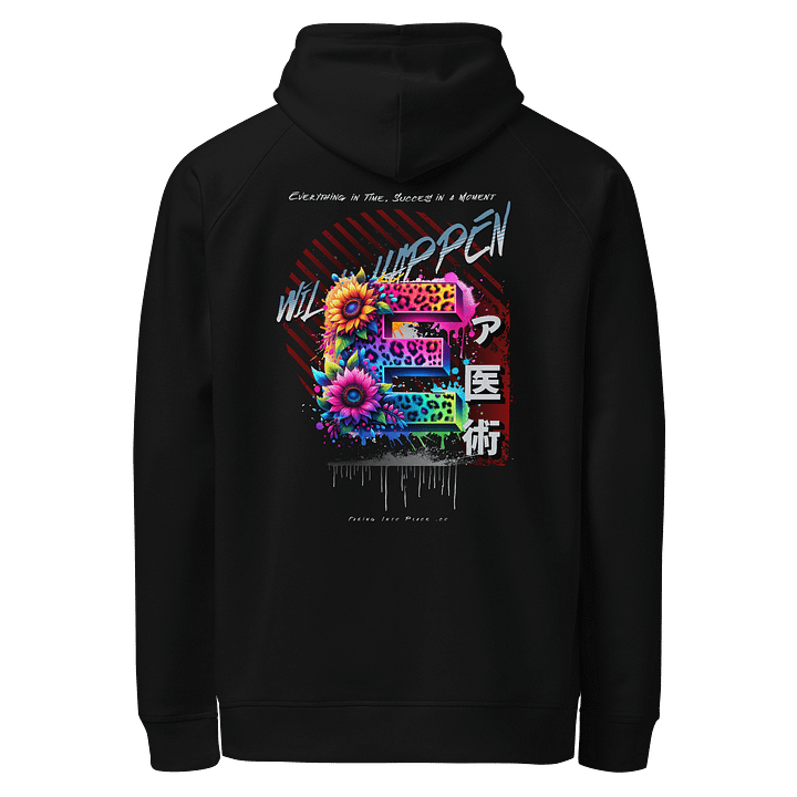 Leopard E Floral Unisex Hoodie product image (1)