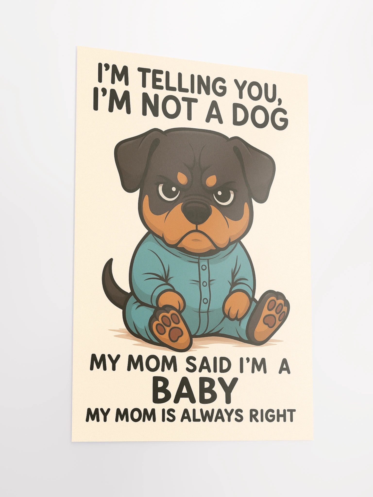 Baby Rottweiler Poster product image (4)