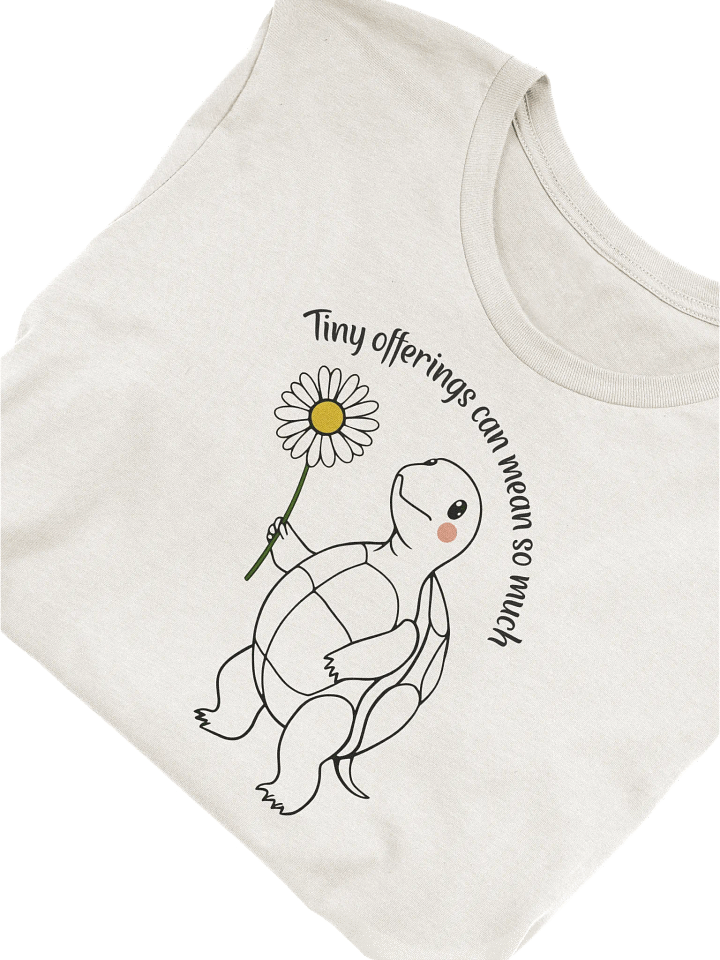 Kawaii tortoise tshirt, kindness matters, mental health gift, gentle reminder tee, animal kindness tee, mindful tee product image (20)