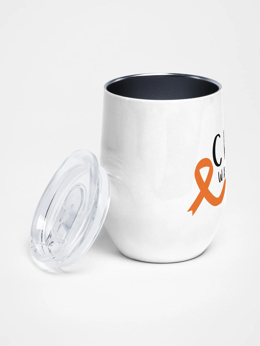 CRPS Warrior Bottom Ribbon stainless steel Tumbler (12oz) product image (2)
