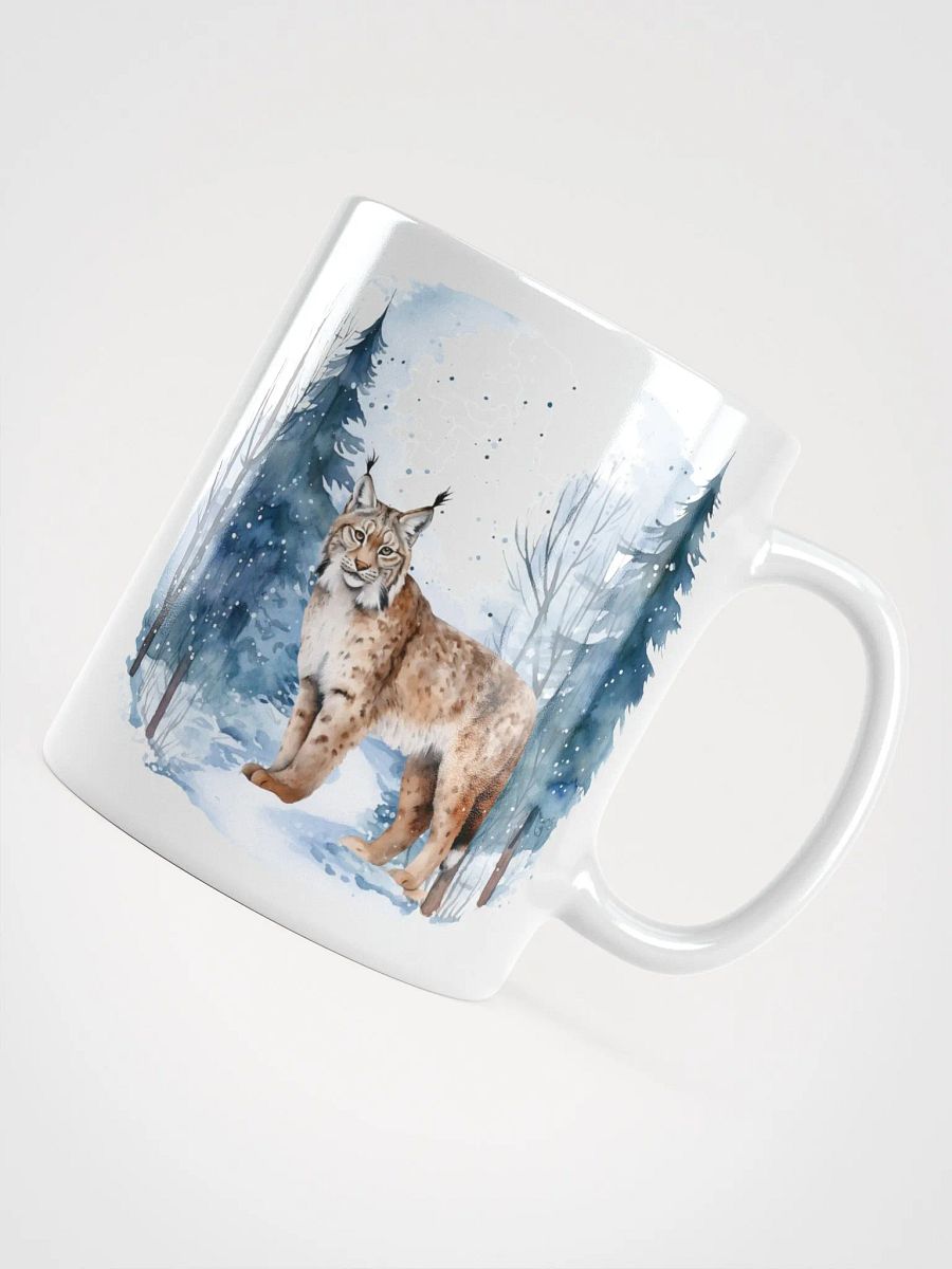 Lynx Snowfall In The Forest Mug product image (4)