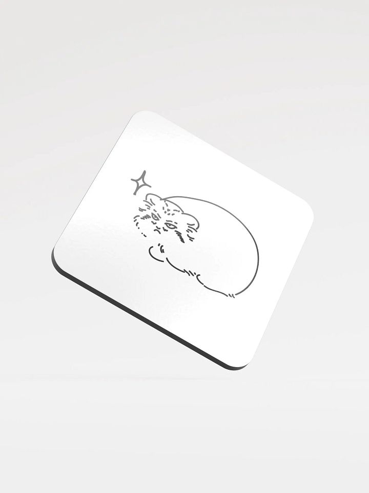 Grumpy Manul - Coaster product image (1)