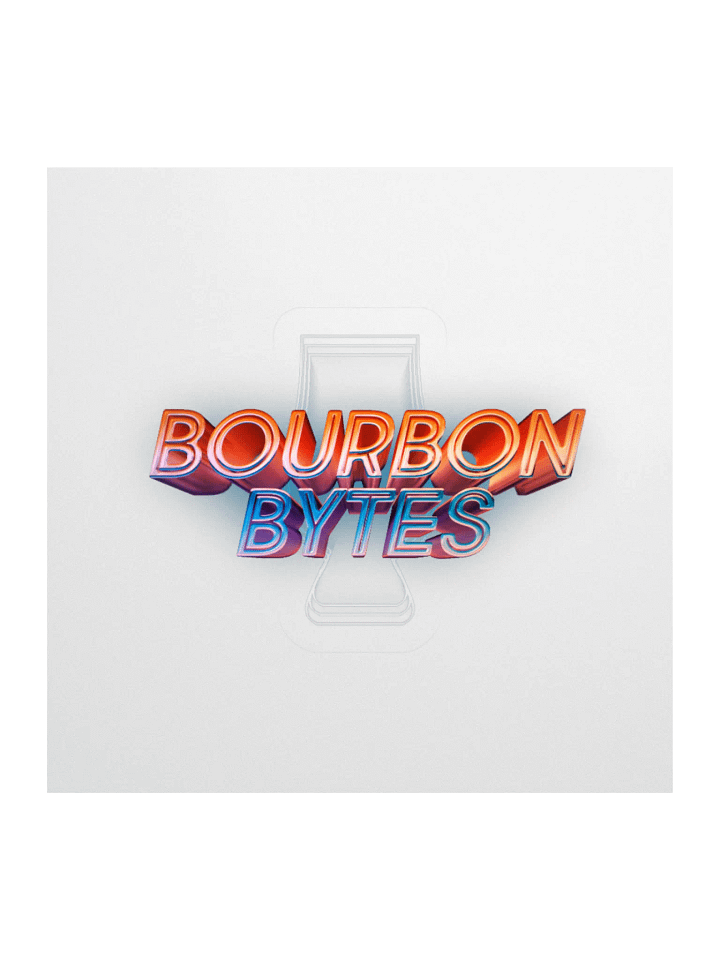 Bourbon Bytes Transparent Sticker product image (1)