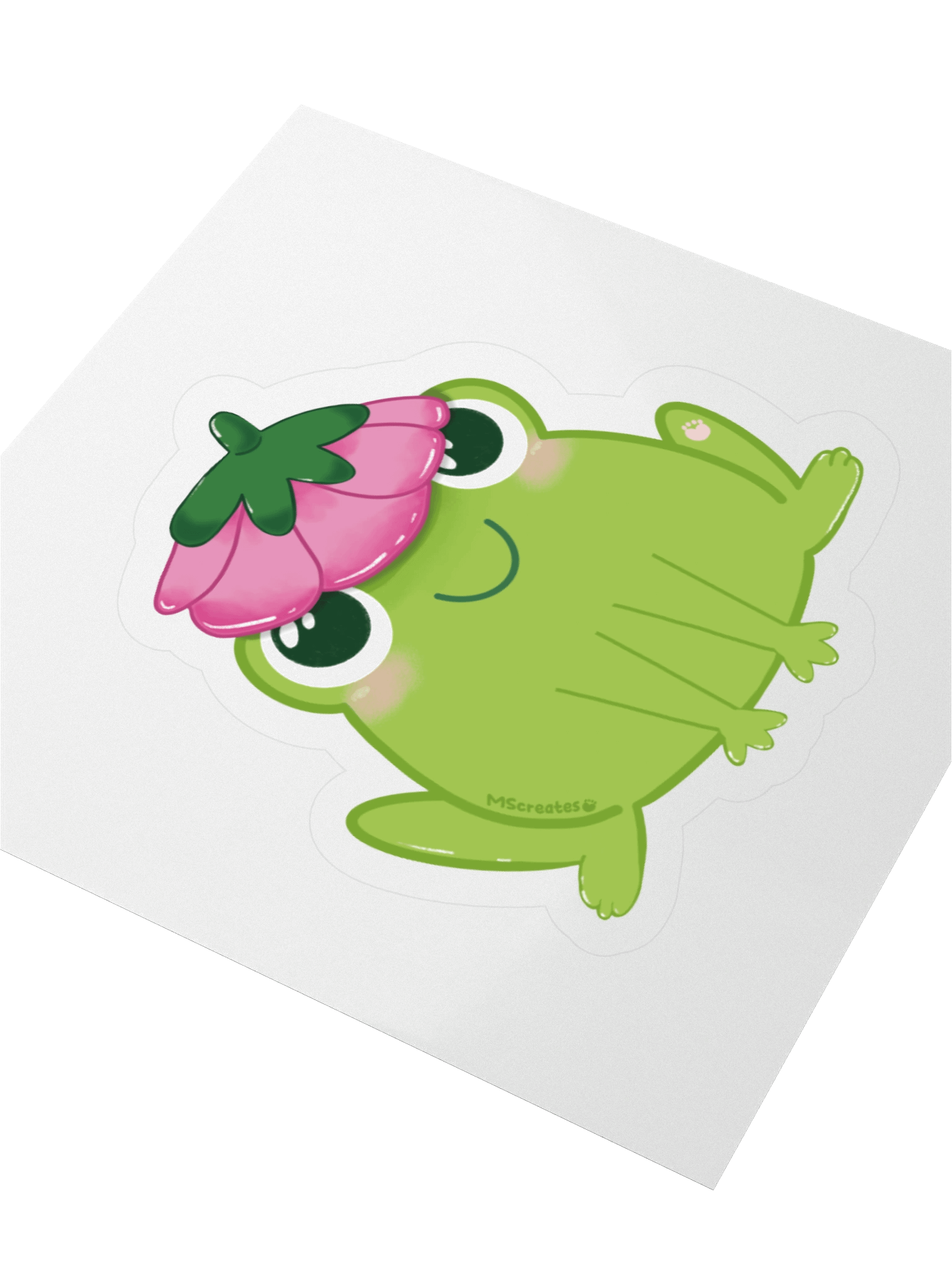 Frog with Flower Hat product image (7)